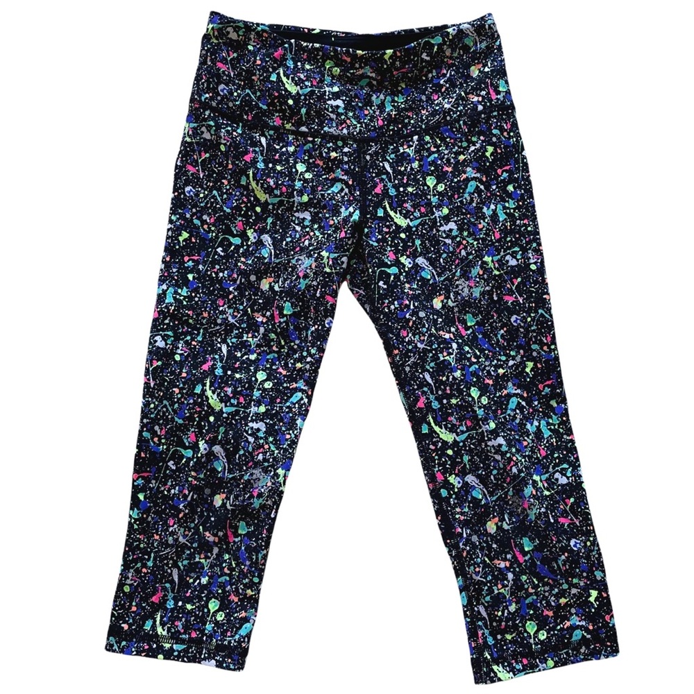 ✦ Victoria’s Secret ✦ Sport VXS Knockout Paint Splatter Capri Leggings ✦ Size XS